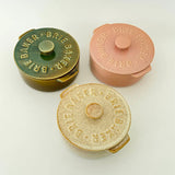 Loire Ceramic Brie Baker 13.5x16x7.5cm Olive - Pure Apotheca