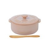 Loire Ceramic Brie Baker 13.5x16x7.5cm Rosa - Pure Apotheca