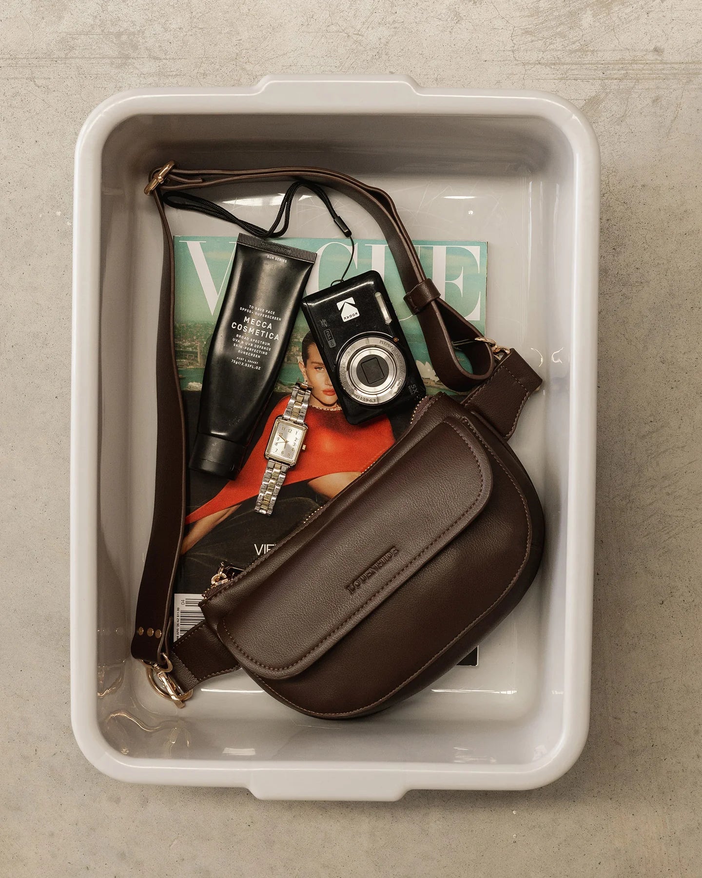 Lola Belt Bag Chocolate - Pure Apotheca