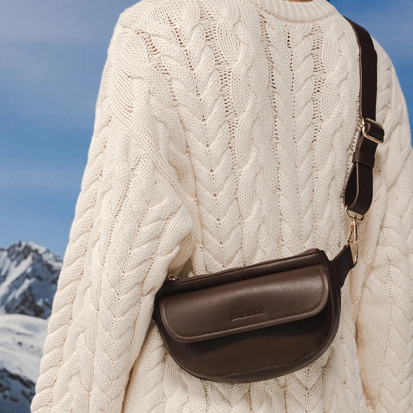 Lola Belt Bag Chocolate - Pure Apotheca