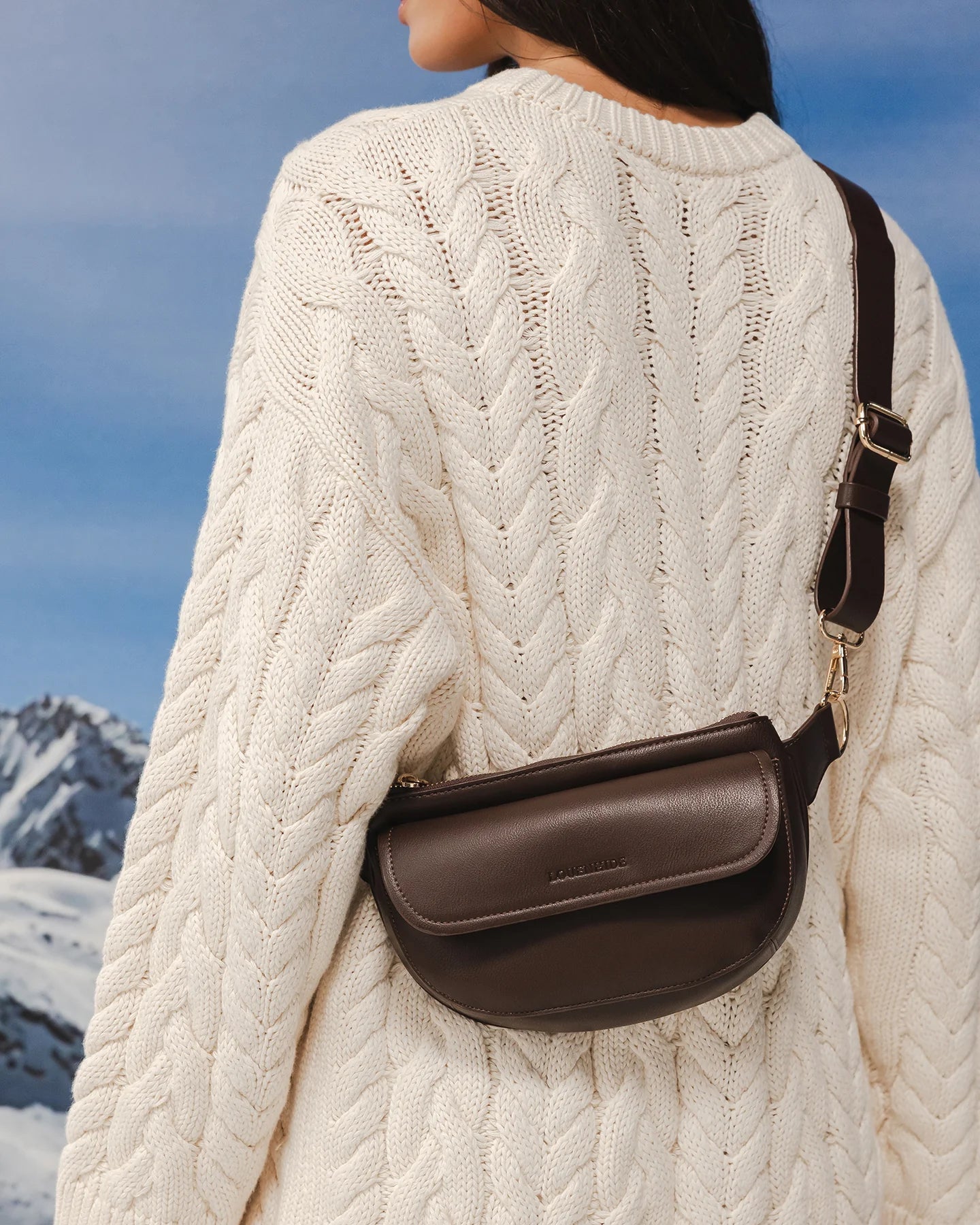 Lola Belt Bag Chocolate - Pure Apotheca