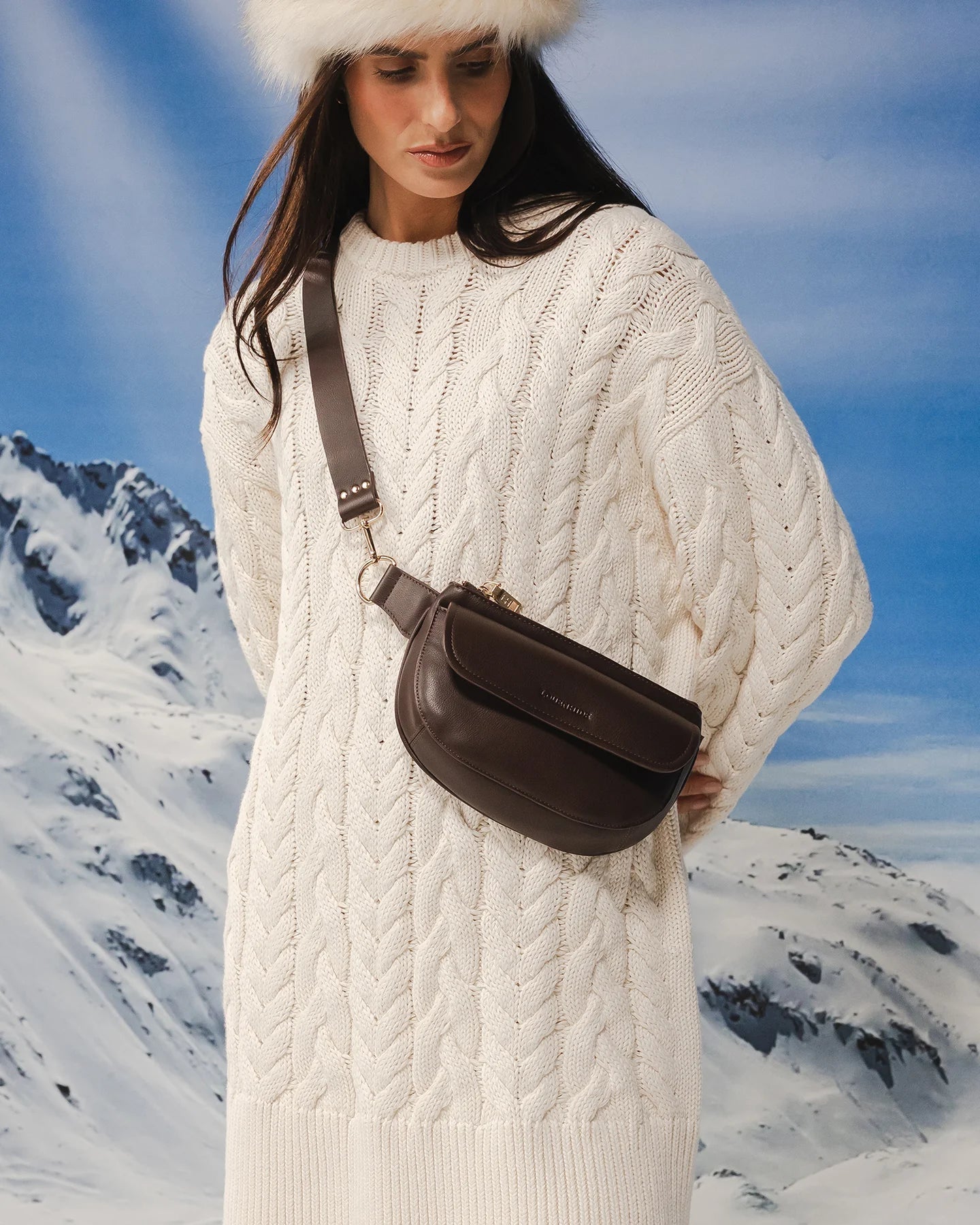 Lola Belt Bag Chocolate - Pure Apotheca