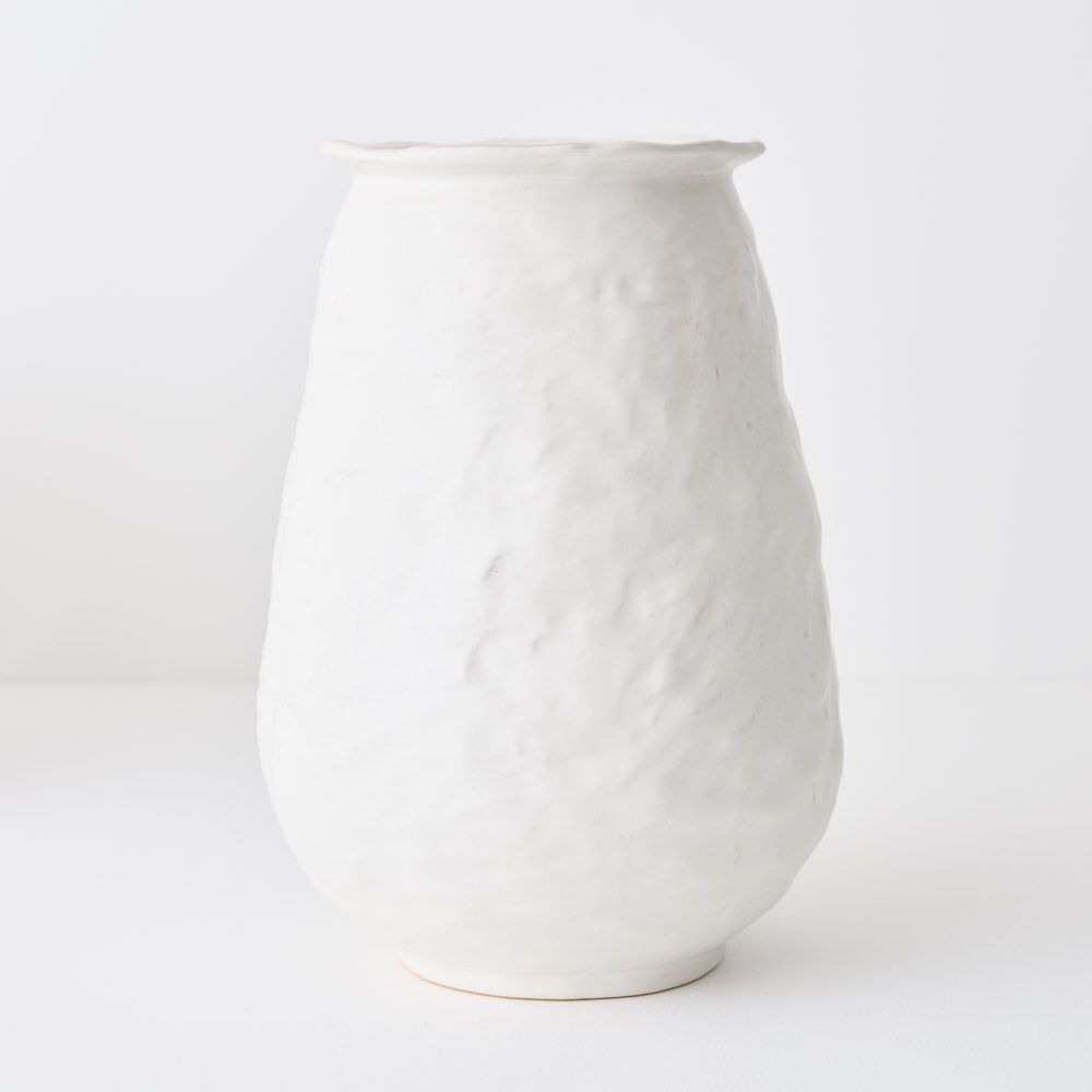 Lomio Pot White 33cmHx24cmD - Pure Apotheca