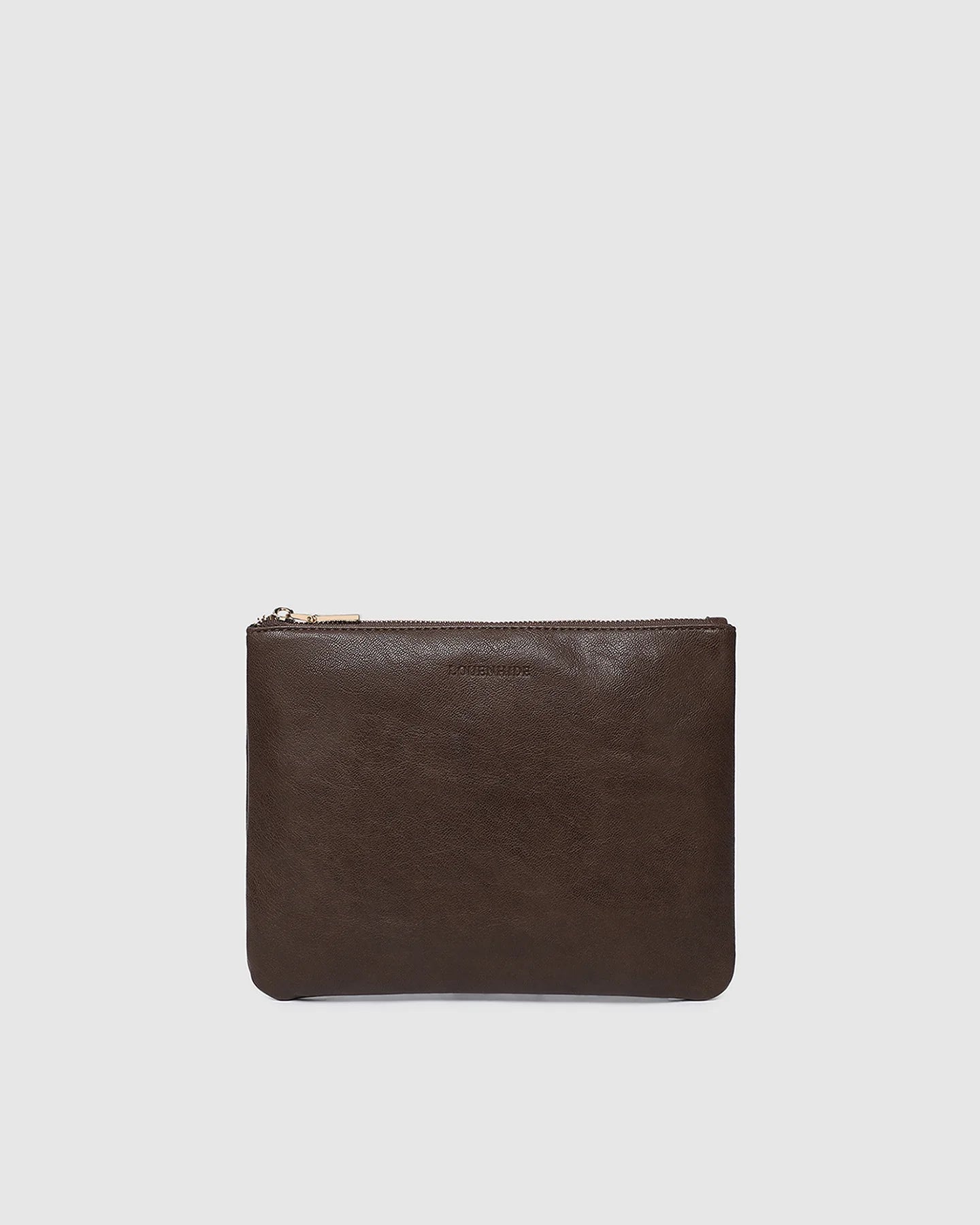 Louie Pouch Saddle Chocolate - Pure Apotheca