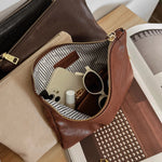 Louie Pouch Saddle Chocolate - Pure Apotheca