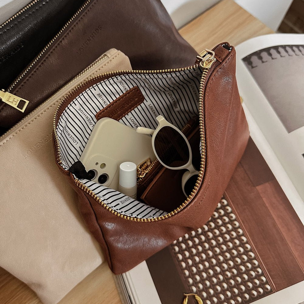 Louie Pouch Saddle Cognac - Pure Apotheca