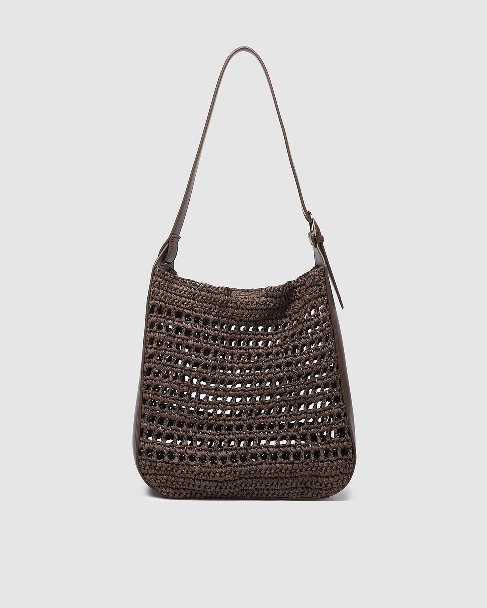 Louisa Shoulder Bag Chocolate - Pure Apotheca