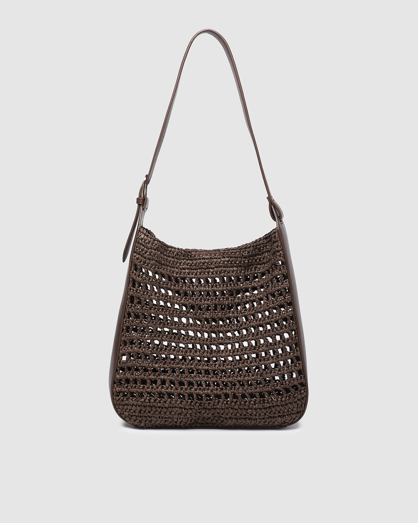 Louisa Shoulder Bag Chocolate - Pure Apotheca