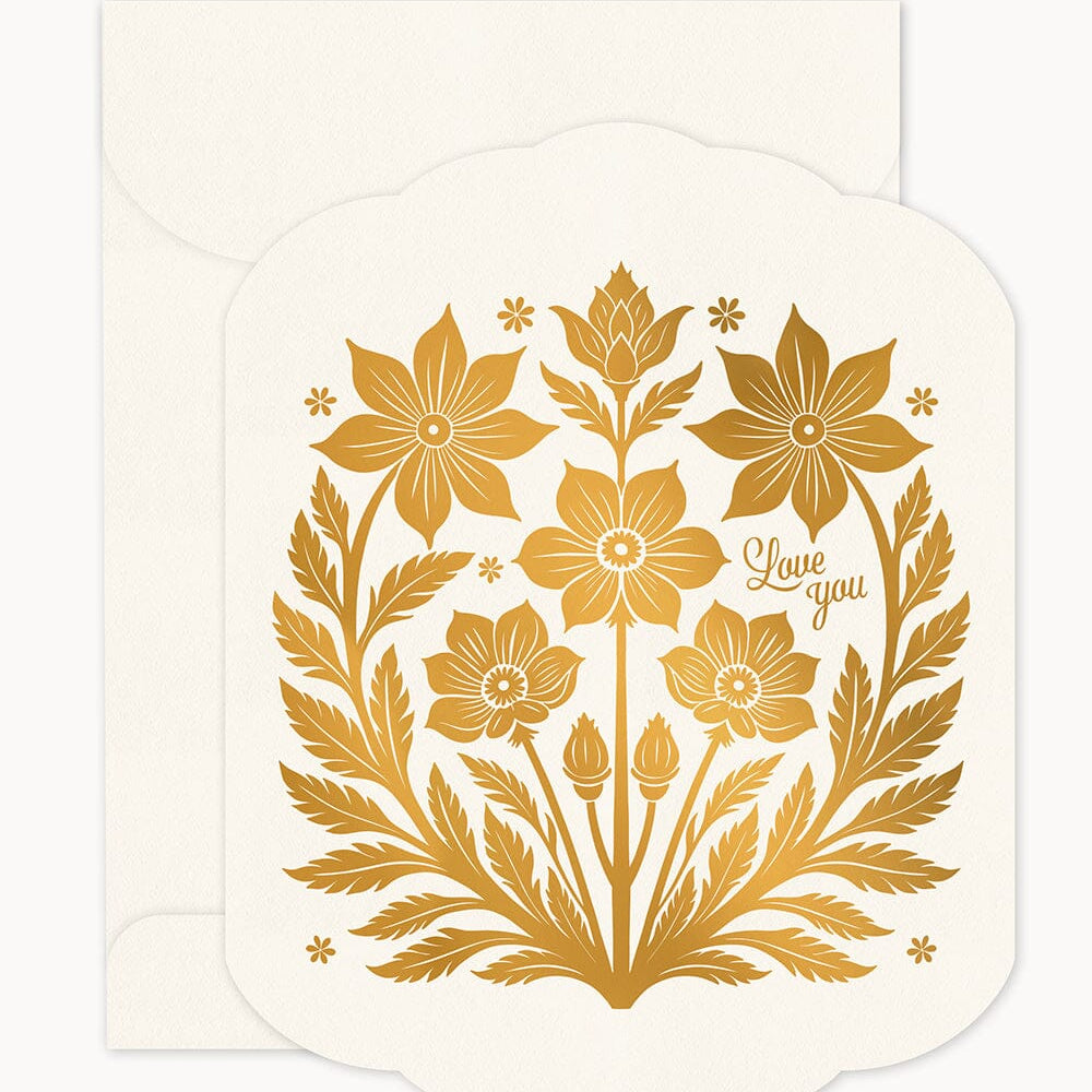 Love You Scallop Card - Pure Apotheca