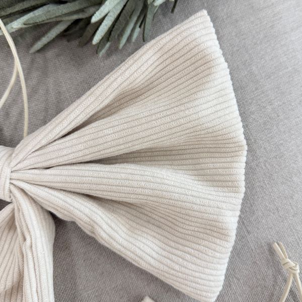Lucia Bows Set/2 - Cream - Pure Apotheca