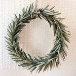 Lucia Felt Green Olive Laurel Wreath d30 - Pure Apotheca