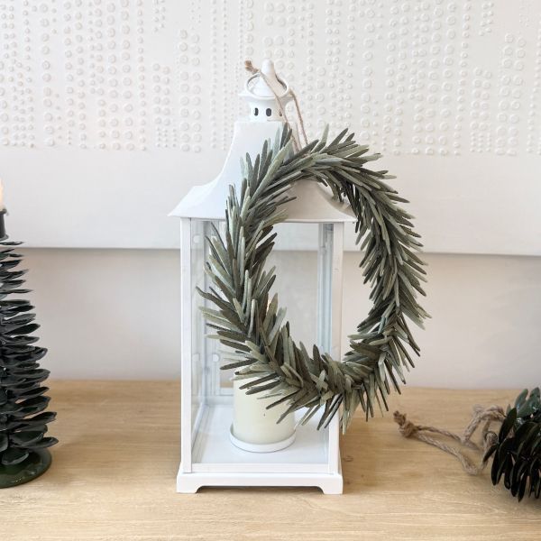 Lucia Felt Green Olive Laurel Wreath d30 - Pure Apotheca