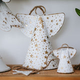 Lune Angel with Bell Large 23.5cm - Pure Apotheca