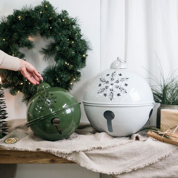 Lune Bells Set/2 - Green & White - Pure Apotheca