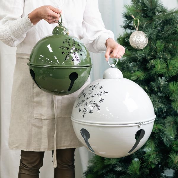 Lune Bells Set/2 - Green & White - Pure Apotheca