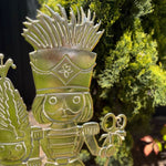 Lune Nutcracker Garden Stake Gold - Pure Apotheca