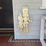 Lune Nutcracker Garden Stake Gold - Pure Apotheca