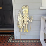 Lune Nutcracker Garden Stake Gold - Pure Apotheca