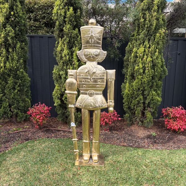 Lune Nutcracker Standing Gold 184cm - Pure Apotheca