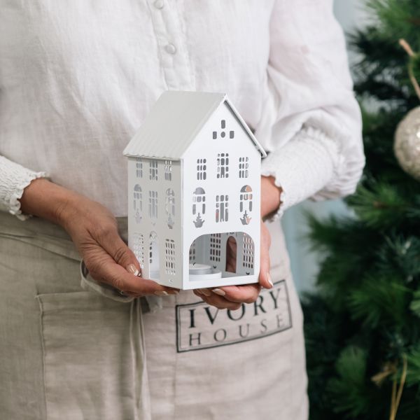 Lune Tealight House White - Pure Apotheca