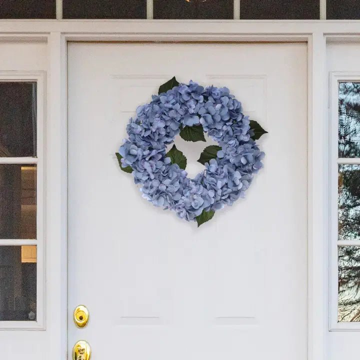 LUXE BLUE HYDRANGEA WREATH - Pure Apotheca