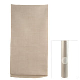 LUXE FABRIC TABLE RUNNER 200CM WHITE SILVER - Pure Apotheca