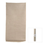 LUXE FABRIC TABLE RUNNER WHITE SILVER - Pure Apotheca