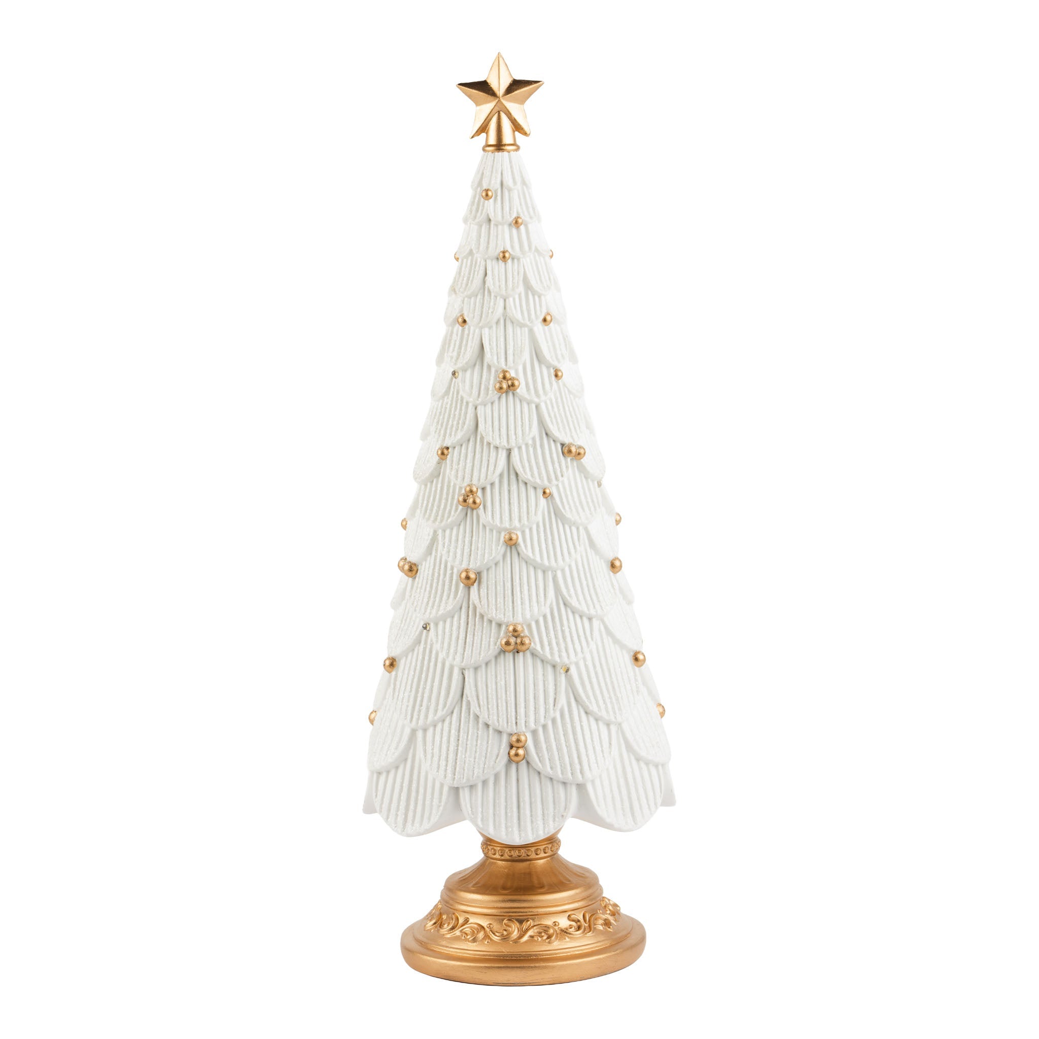 Luxe Ivory Tree Gold Berries 38cm - Pure Apotheca