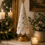 Luxe Ivory Tree with Gold Berries 30cm - Pure Apotheca