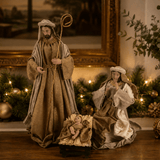 Luxe Nativity 3 Piece Set Natural Champagne - Pure Apotheca