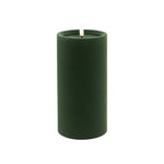 LUXE VELVET CANDLE LED GREEN 20X10 - Pure Apotheca