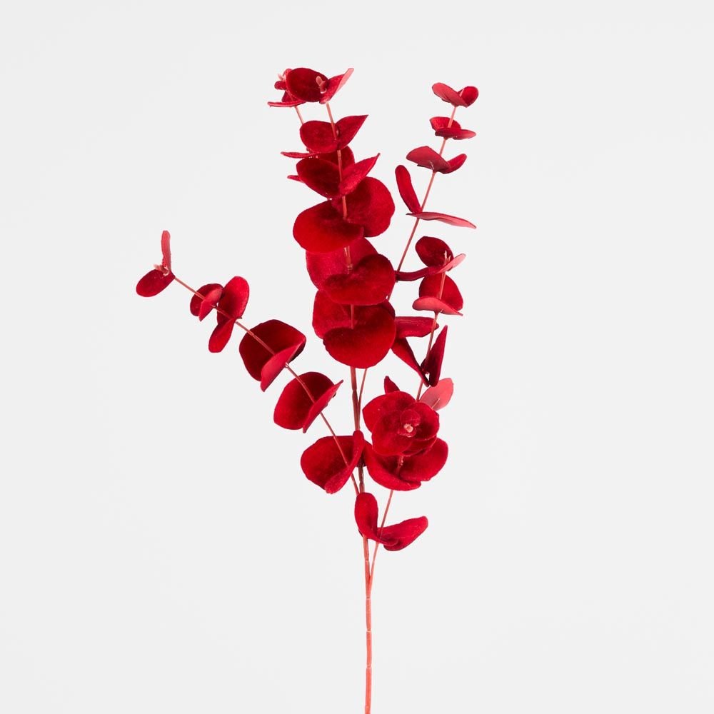 Luxe Velvet Eucalyptus Spray Red - Pure Apotheca