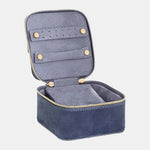 Luxe Velvet Jewellery Cube Storm - Pure Apotheca