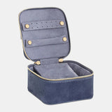 Luxe Velvet Jewellery Cube Storm - Pure Apotheca