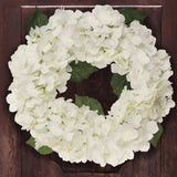 LUXE WHITE HYDRANGEA WREATH - Pure Apotheca