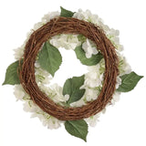 LUXE WHITE HYDRANGEA WREATH - Pure Apotheca