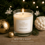 Luxury Handmade Soy Wax Christmas Candle - Winter’s Night - Pure Apotheca