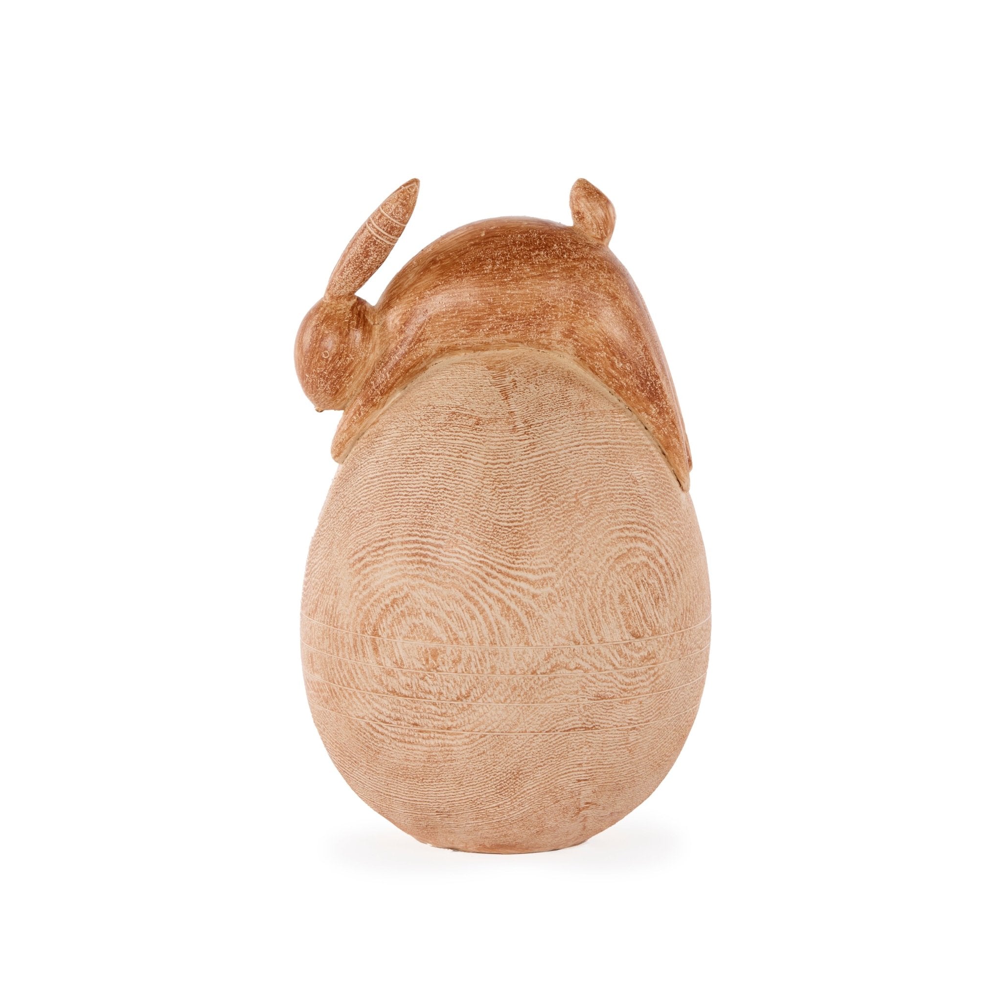 LYING WOODEN BUNNY EGG - Pure Apotheca