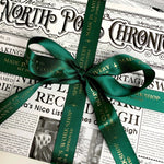 Made In Santa's Workshop Christmas Bottle Green Ribbon - 3m - Pure Apotheca