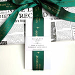 Made In Santa's Workshop Christmas Bottle Green Ribbon - 3m - Pure Apotheca