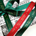 Made In Santa's Workshop Christmas Red Ribbon - 3m - Pure Apotheca