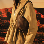 Madeline Shoulder Bag Chocolate - Pure Apotheca