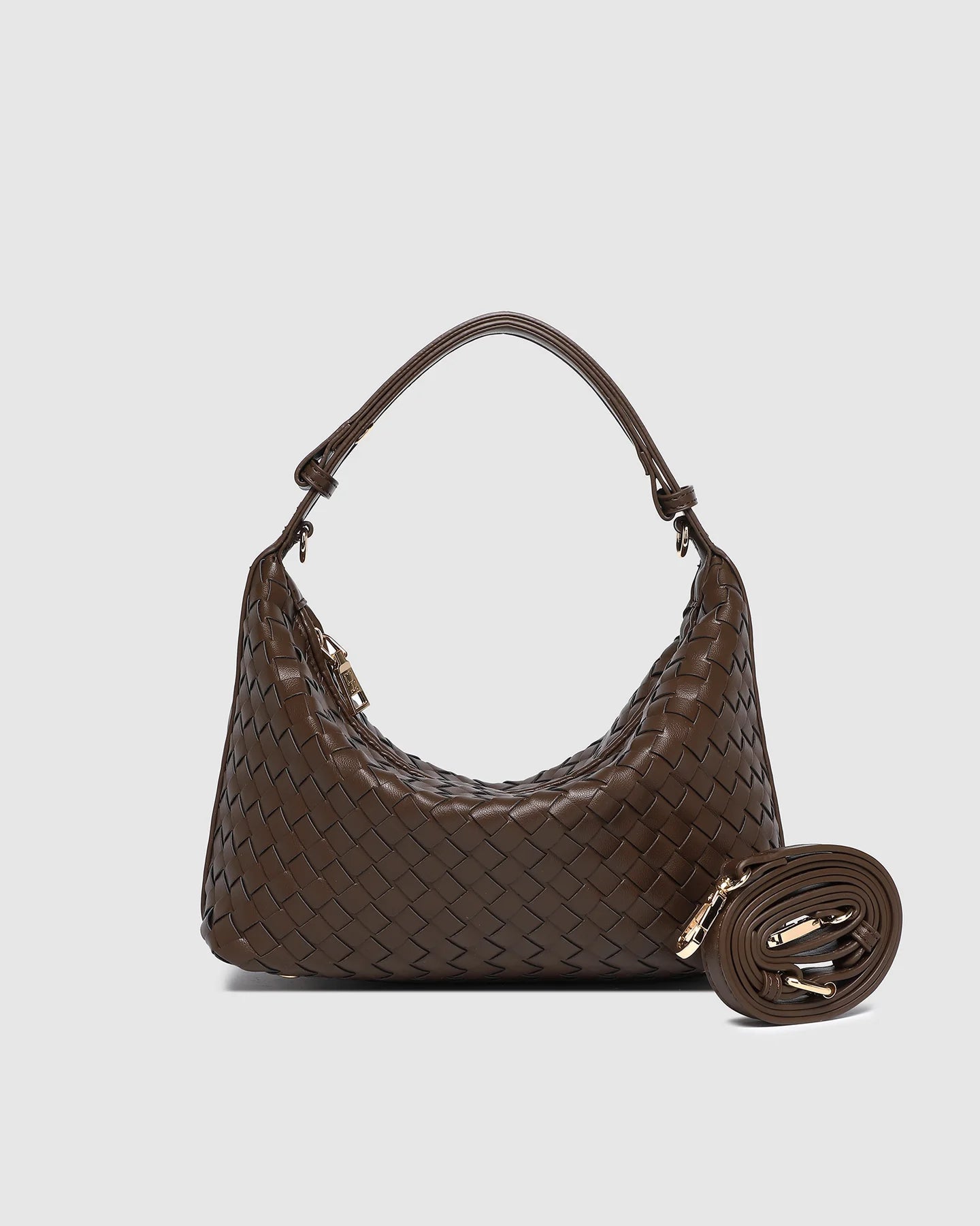 Madeline Shoulder Bag Chocolate - Pure Apotheca
