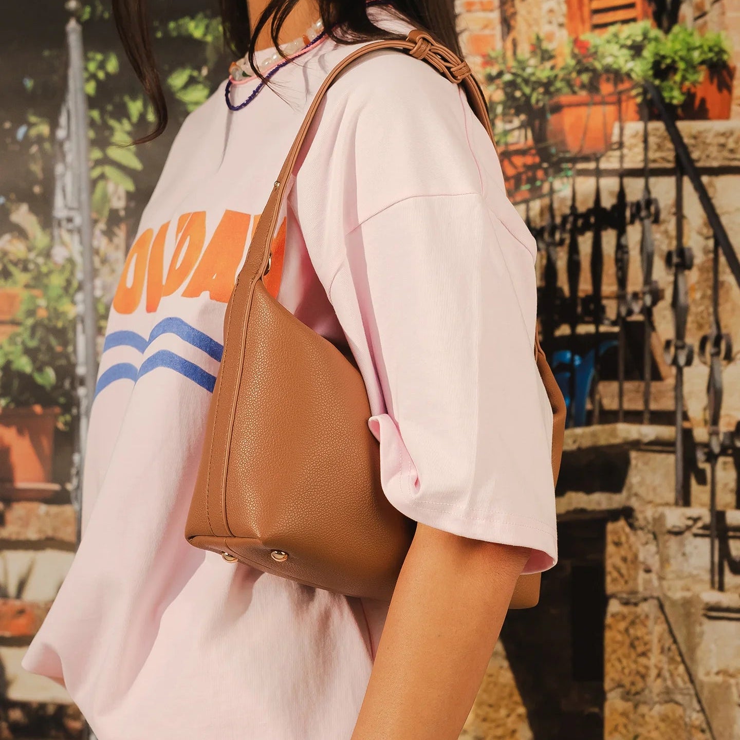 Madeline Shoulder Bag Toffee - Pure Apotheca
