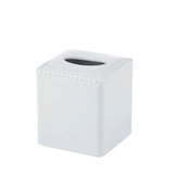 Maeve Cer Tissue Box Cover 14x15.5cm White - Pure Apotheca