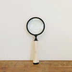 Magnifying Glass with Cream Bone Handle - Pure Apotheca