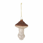 Mahela Brown Mushroom Glass Ornament - Pure Apotheca