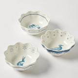 Maison Bleue Petite Bowl - 3 Asst Designs - Pure Apotheca