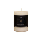 Maison Pillar Candle White Tea Ginger 3x4” - Pure Apotheca
