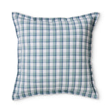 MALDON BLUE CHECK CUSHION 50CM - Pure Apotheca
